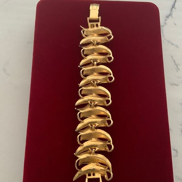 Vintage Signed Mode Art Bracelet - Picture 6 of 9